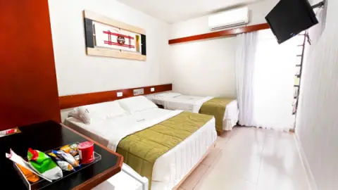 Quarto Duplo Solteiro - Damen Hotel Center